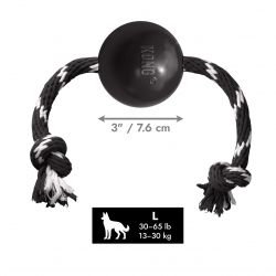 KONG Extreme Ball z liną