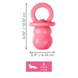 KONG Puppy Binkie Pink Small