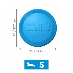 KONG Puppy Flyer Blue Small